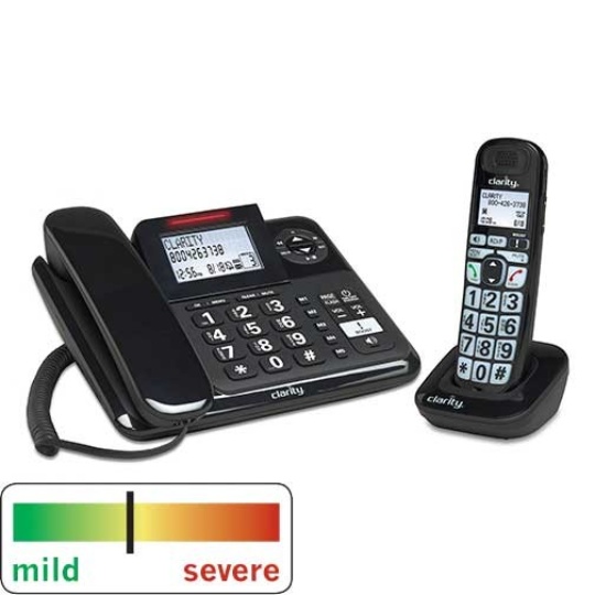 Clarity E814 Amplified Phone with Expansion Handset - 1 Year Warranty