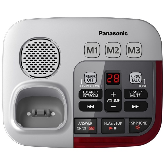 Panasonic KX-TGM450S Amplified Phone with (3) extra handsets