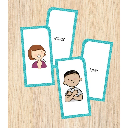 Sign Language Flash Cards