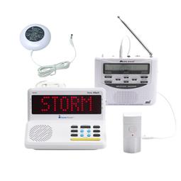 Sonic Alert HomeAware-II NOAA Weather Radio Alert Bundle