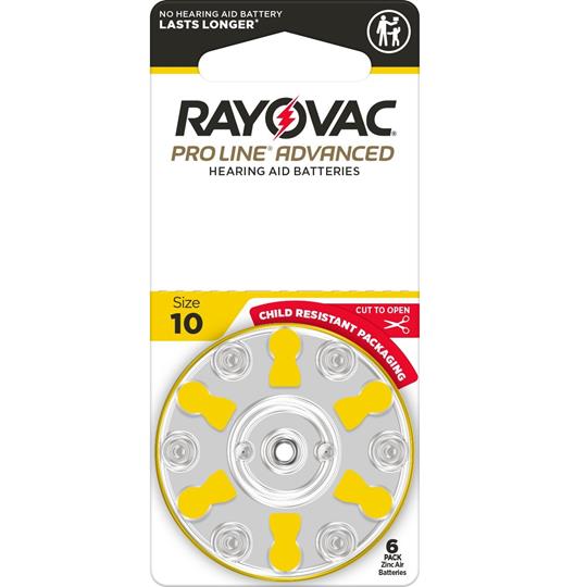 Rayovac Proline Advanced Hearing Aid Batteries | Size 10 (48 pack)