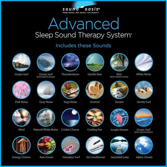 Sound Oasis S-680-01 Advanced Sleep Sound Therapy System